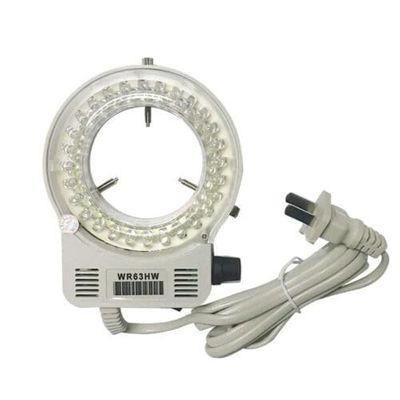 Adjustable White LED Ring Light Illuminator WR63HW Replacement for Meiji EMZ Microscope