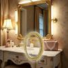 1/12 Scale Style Miniature Frame Mirror Dollhouse Wall Decor for Bedroom Furniture view 4