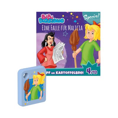 Galakto Audio Tokens: Bibi Blocksberg - Mashed Potato Fight (Special) - Parts 5 to 8, Listening Game for Kids Ages 4+ - Playing Time Approx 49 Minutes