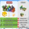 VCBVCB Magnetic Blocks - 150 PCS Cross Town Magnetic Building Blocks STEM Toy for Kids, Educational Construction Game Gift for Boys and Girls Age 3-12 view 4