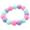 Colorful Spring Color Children's Beaded Bracelet Acrylic Beads Children's Bracelet Accessories Fitness Trackers view 1