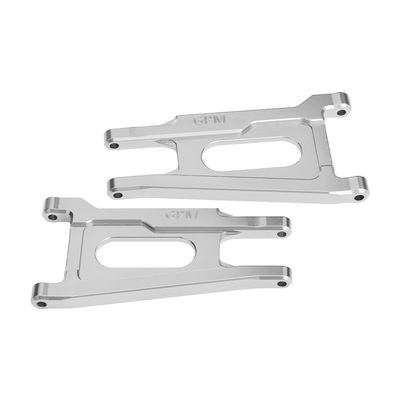 Aluminum 7075-T6 Alloy Front Or Rear Suspension Arms For Traxxas 1/10 Ford Fiesta ST Rally VXL Upgrades - Silver