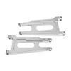 Aluminum 7075-T6 Alloy Front Or Rear Suspension Arms For Traxxas 1/10 Ford Fiesta ST Rally VXL Upgrades - Silver view 1