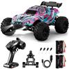 Fast Remote Control Car,Movglow RC Truck 1:16 4WD Carbon Brush for Adult Two Batteries Max30+KPH 2.4GHz Remote Control with No Delay High Speed Off-Road All Terrains RC Car for Professional Enthusiast view 1