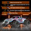Fast Remote Control Car,Movglow RC Truck 1:16 4WD Carbon Brush for Adult Two Batteries Max30+KPH 2.4GHz Remote Control with No Delay High Speed Off-Road All Terrains RC Car for Professional Enthusiast view 2