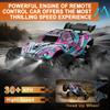 Fast Remote Control Car,Movglow RC Truck 1:16 4WD Carbon Brush for Adult Two Batteries Max30+KPH 2.4GHz Remote Control with No Delay High Speed Off-Road All Terrains RC Car for Professional Enthusiast view 3
