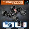 Fast Remote Control Car,Movglow RC Truck 1:16 4WD Carbon Brush for Adult Two Batteries Max30+KPH 2.4GHz Remote Control with No Delay High Speed Off-Road All Terrains RC Car for Professional Enthusiast view 4