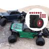 4Pcs 1/10 RC Short Course Truck Tires and Wheels Replacement Set Easy to Install for Senton RC Car Parts- Red view 3
