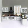 112: Cabinet, Modern Set, Wooden DIY Furniture with Working Doors and Drawers, 7pcs Miniature Cabinets for Decoration view 2