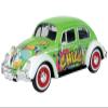 1966 Green with Graffiti Graphics 1/24 Diecast Model Car by Motormax 79598 view 1