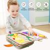 Busy Board for Toddlers 1-3, DIY Felt Activity Book & 3D Fabric Picture Books, Preschool Learning Toy with Life Skills Activities, Busy Book for Toddlers & Activity Books for Early Development view 4