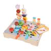 Alomejor Kids Kitchen Playset Fun with Friends, Indoor and Outdoor Kitchenette Toddler Cooking Set with Safe Material for Interactive Play and Learn view 4