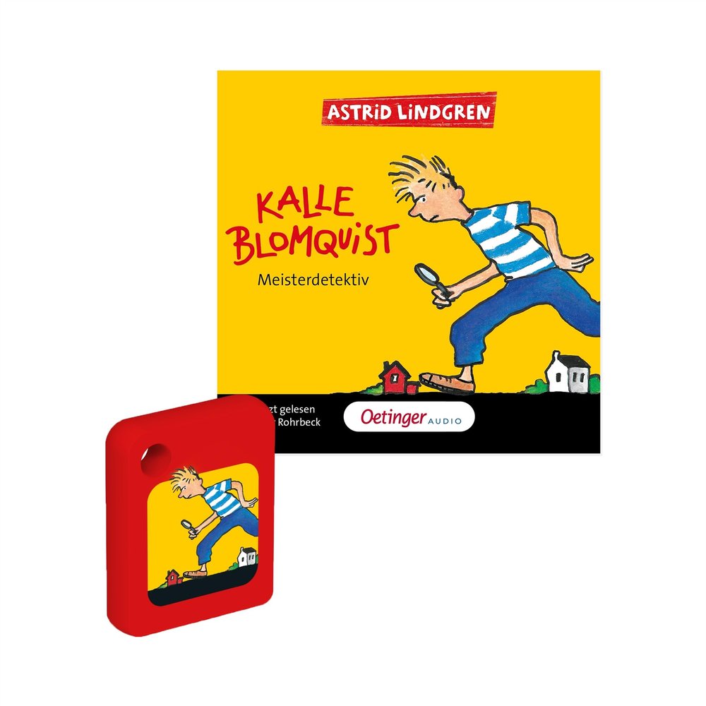 Galakto Audio Token: Astrid Lindgren - Kalle Blomquist - Master Detective (Part 1), Audio Book for Children from 6 Years, Playing Time Approx. 245 Minutes