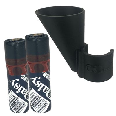 Curated Collectables The Speedy + BB's - Speedy Hands Free BB Funnel + (2) 350ct BB Tubes - 700 Total - Compatible w/Red Ryder