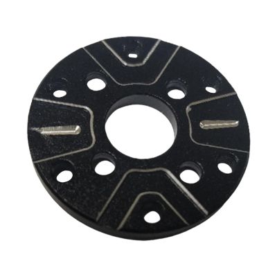 RC Motor Holder Spare Parts, CNC Machined Aluminum Bracket for 380/28 to 540/3650 Motor Conversion, Easy Install Replacement Mount- Black