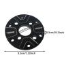 RC Motor Holder Spare Parts, CNC Machined Aluminum Bracket for 380/28 to 540/3650 Motor Conversion, Easy Install Replacement Mount- Black view 3