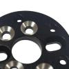 RC Motor Holder Spare Parts, CNC Machined Aluminum Bracket for 380/28 to 540/3650 Motor Conversion, Easy Install Replacement Mount- Black Silver view 2