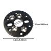RC Motor Holder Spare Parts, CNC Machined Aluminum Bracket for 380/28 to 540/3650 Motor Conversion, Easy Install Replacement Mount- Black Silver view 4
