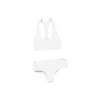 1/12 Scale Female Figure Underwear Set, Doll Clothes for 6 inch Action Figures, Miniature Dress Up Outfit- White view 1