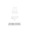 1/12 Scale Female Figure Underwear Set, Doll Clothes for 6 inch Action Figures, Miniature Dress Up Outfit- White view 4