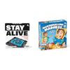 PlayMonster Bundle of Stay Alive Board Game + Marshmallow Madness Board Game - Strategy Board Games for Family Game Night for Kids and Adults, Hand-Eye Coordination view 1