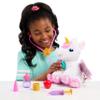 Barbie Unicorn Pet Bag - 8 Piece Role Play Set with Pet Unicorn Stuffed Animal, for Kids Ages 3 and Up view 2