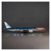 ZFQSEXTWT 1/157 for Boeing B777 Aircraft KLM Air Airlines Model Collector's Showcase Gift Enthusiasts Hobby Playgame Kit(with Light) view 4
