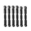 NMNRC Alloy Turnbuckles Camber Links Kit Compatible with Arrma 1/8 Typhon 3S BLX & 550 Mega 1/10 Big Rock V3 Series Upgrades Part Black view 1