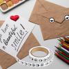 1000Pcs Black White Self Adhesive Googly Eyes, Stick on Eyes Stickers on a Roll, Mini Eye Cartoon Labels for DIY Crafts, Scrapbook, Notebook, Decorate Water Bottles Cards Party Favor view 3