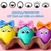 1000Pcs Black White Self Adhesive Googly Eyes, Stick on Eyes Stickers on a Roll, Mini Eye Cartoon Labels for DIY Crafts, Scrapbook, Notebook, Decorate Water Bottles Cards Party Favor view 4