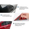 Air Vent Scoop Shades Cover Trim Blinds Carbon Spoiler Panel Compatible with Honda Civic 9th Gen 2011-2015 Sedan view 4