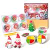 Air Dry Modeling Clay for Kids, 4 Colors Easy to Shape Air Dry Clay Kit with Tools, Soft Flexible Christmas Crafts for Kids Birthday Toys, Modeling for view 1
