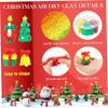 Air Dry Modeling Clay for Kids, 4 Colors Easy to Shape Air Dry Clay Kit with Tools, Soft Flexible Christmas Crafts for Kids Birthday Toys, Modeling for view 4