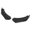 2Pcs Front Bumper Lip Angle, Car Front Lip Splitter Protector, Glossy Black ABS Bumper Lip Spoiler with Aerodynamic, Fit for and Other Vehicles view 3