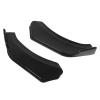 2Pcs Front Bumper Lip Angle, Car Front Lip Splitter Protector, Glossy Black ABS Bumper Lip Spoiler with Aerodynamic, Fit for and Other Vehicles view 4