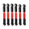 NMNRC Alloy Turnbuckles Camber Links Kit Compatible with Arrma 1/8 Typhon 3S BLX & 550 Mega 1/10 Big Rock V3 Series Upgrades Part Red view 1