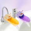2 Pack Faucet Extender for Toddlers, PANIMOSI Kids Sink Extender for Bathroom, Kitchen, BPA Free, Food Grade Silicone Baby Hand Washing Water Spout Extender Fits Standard and Gooseneck Faucet view 1