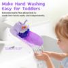 2 Pack Faucet Extender for Toddlers, PANIMOSI Kids Sink Extender for Bathroom, Kitchen, BPA Free, Food Grade Silicone Baby Hand Washing Water Spout Extender Fits Standard and Gooseneck Faucet view 2