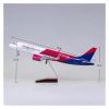ZFQSEXTWT 47CM for A320 Wizz Air Airplane Model Collectible Display Gifts Hobby Playgame Kit(with Light) view 2