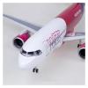 ZFQSEXTWT 47CM for A320 Wizz Air Airplane Model Collectible Display Gifts Hobby Playgame Kit(with Light) view 3