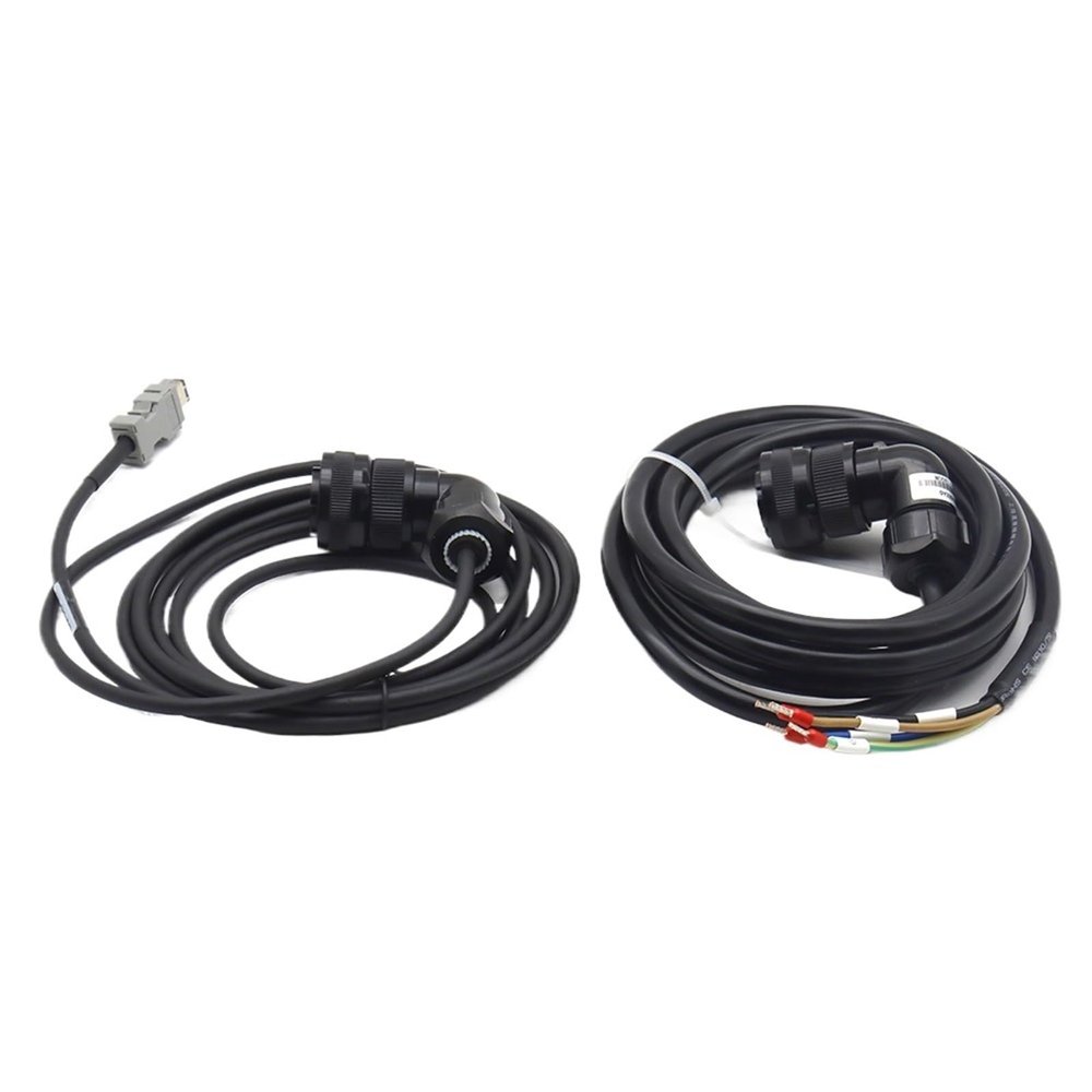 BLUPOWHT 1PCS Servo Motor Cable Encoder Cable CP-SL-M-03 CP-SL-M-05 CP-SL-M-10 Power Cable CM-L15B-03 CM-L15B-05(5M)