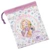 Skater KB63SN-A Children's Cup Bag, Drawstring Bag, Made in Japan, Disney, Rapunzel on the Tower, 26, Girls view 2