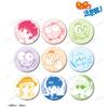 Kingyo Warning Notification! Trading Original Coma Tin Badge Box of 9 view 2