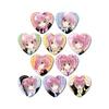 Chugo characters! Box of 10 Heart Shaped Tin Badge Trading Cover Illustration view 1