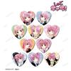 Chugo characters! Box of 10 Heart Shaped Tin Badge Trading Cover Illustration view 2