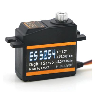 1/4 Pcs ES3053 ES3054 17g Plastic/Metal Analog Digital Gear Servo(ES3054)