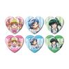 Pitchi Pitchi Anime Maid Version Trading Heart Shaped Tin Badge Box of 6 view 1