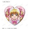 Pitchi Pitchi Anime Maid Version Trading Heart Shaped Tin Badge Box of 6 view 3