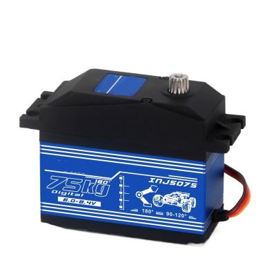 High Pressure INJS075 75KG High Pressure Super Torque Digital Servo with 15T Metal Arm