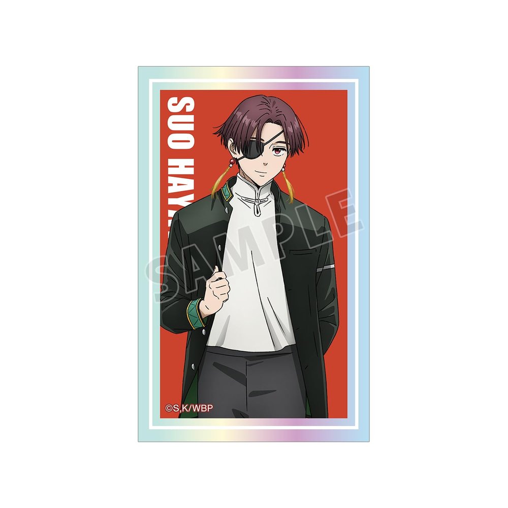 TV Anime Wind Breaker SUBA Hayabou Aurora Card Sticker